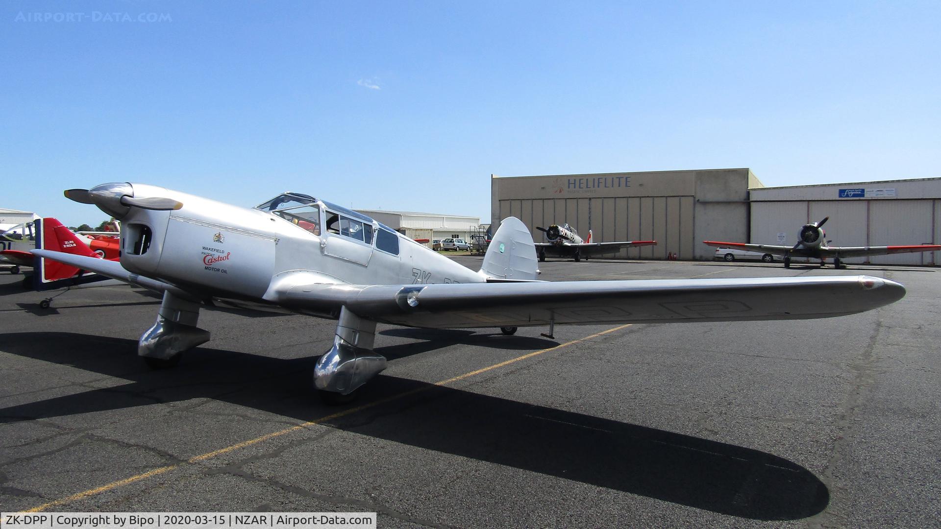ZK-DPP, 1946 Percival P-28 Proctor 1 C/N P-6271 (K.305), On display at Ardmore.