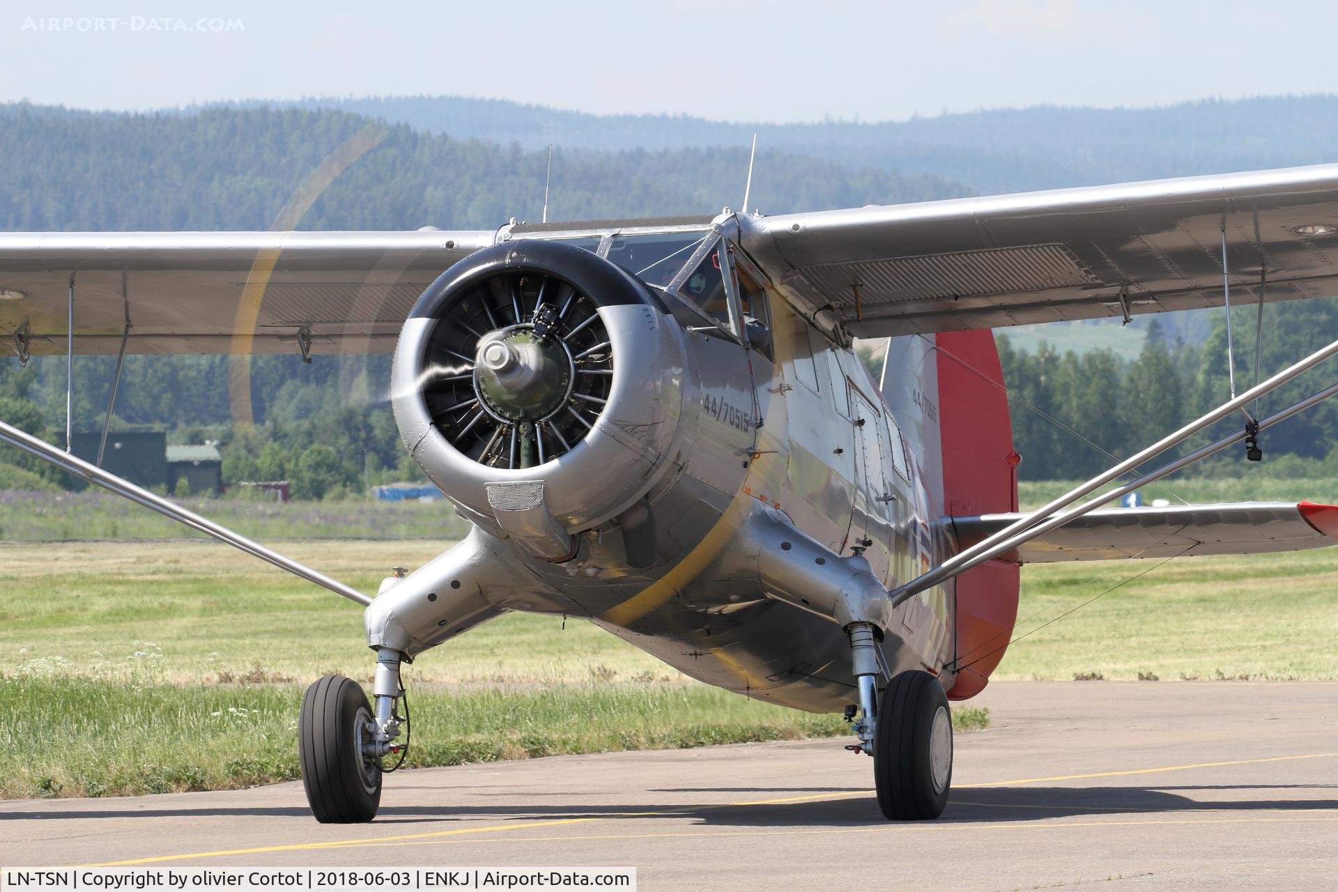 LN-TSN, 1944 Noorduyn UC-64A Norseman C/N 780, 2018 airshow