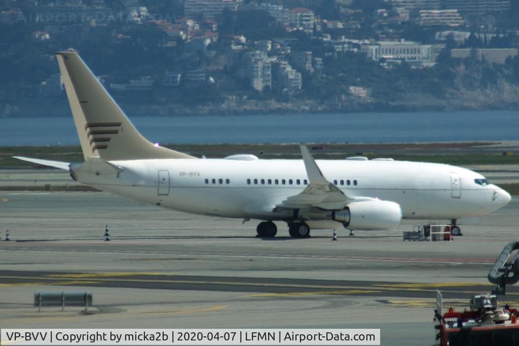 VP-BVV, 1999 Boeing 737-73U BBJ C/N 29200, Parked