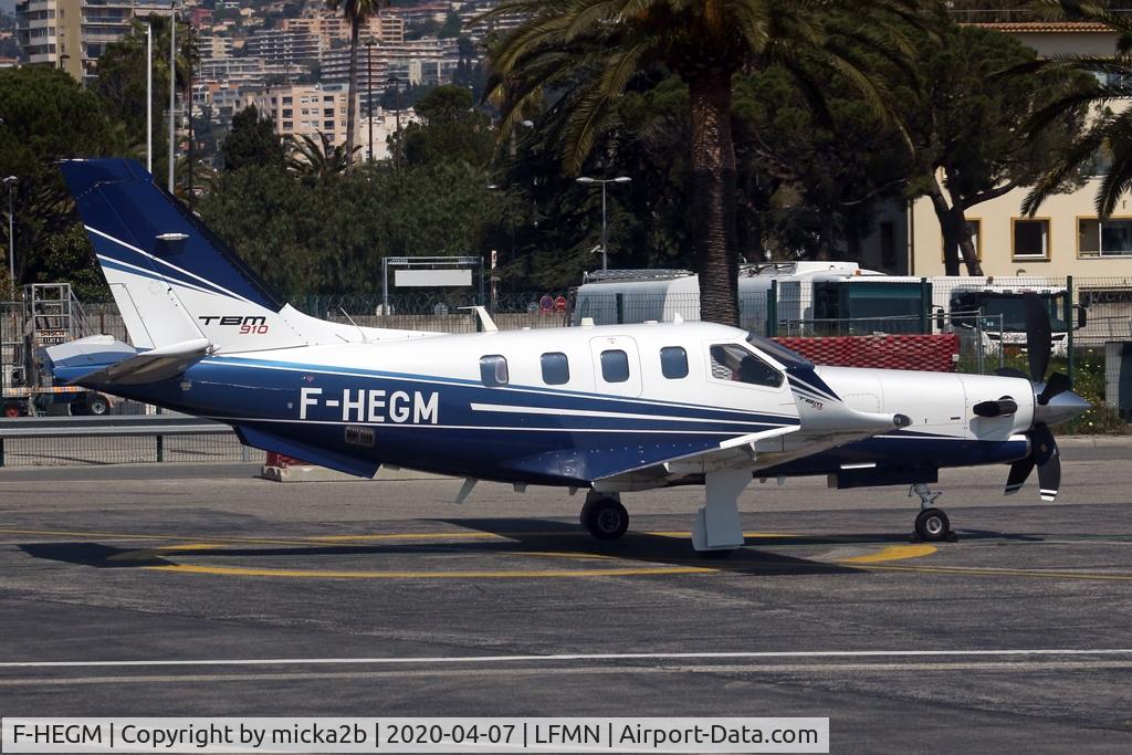 F-HEGM, 2017 Daher TBM-910 C/N 1174, Parked