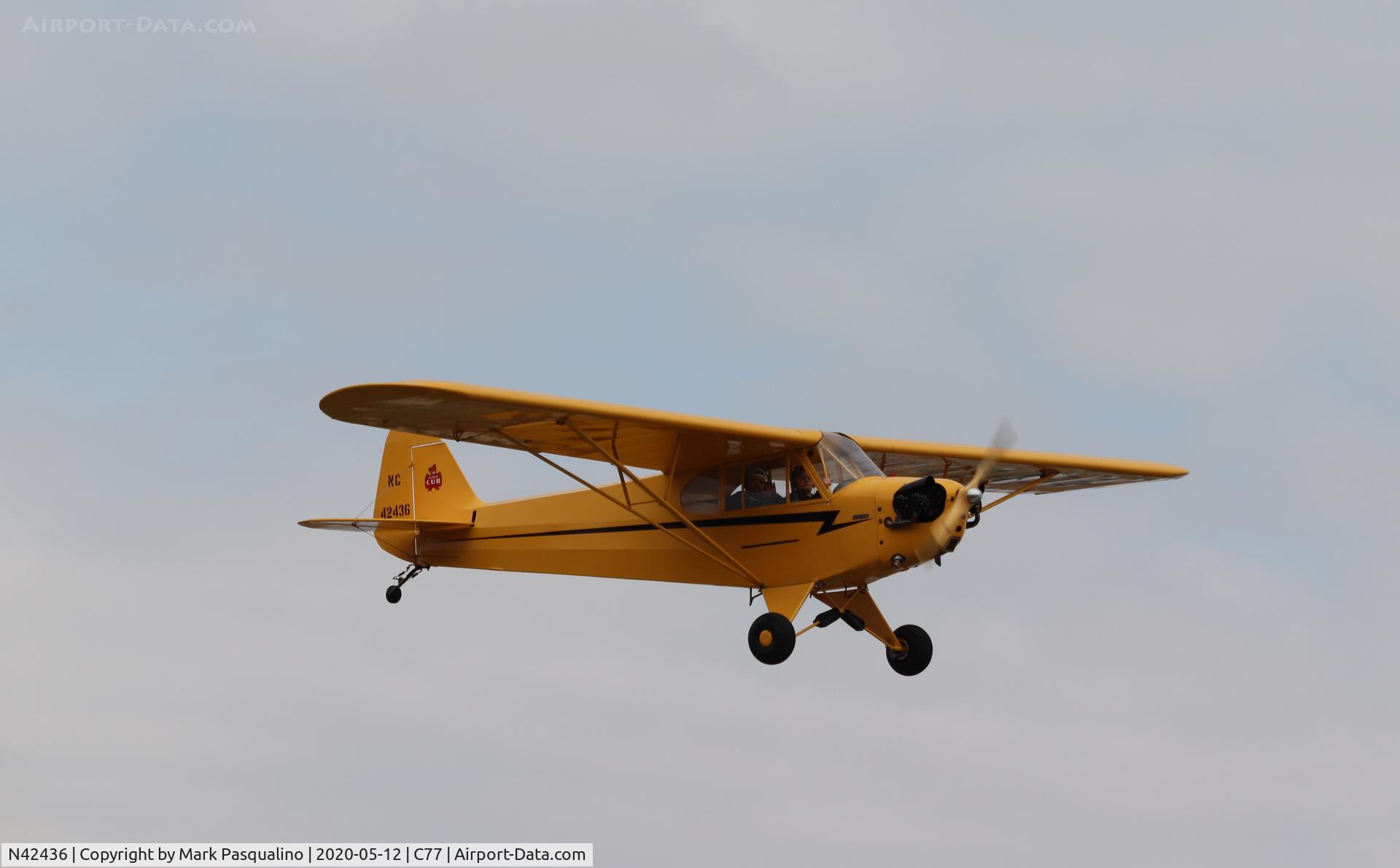 N42436, 1945 Piper J3C-65 Cub Cub C/N 14700, Piper J3C-65