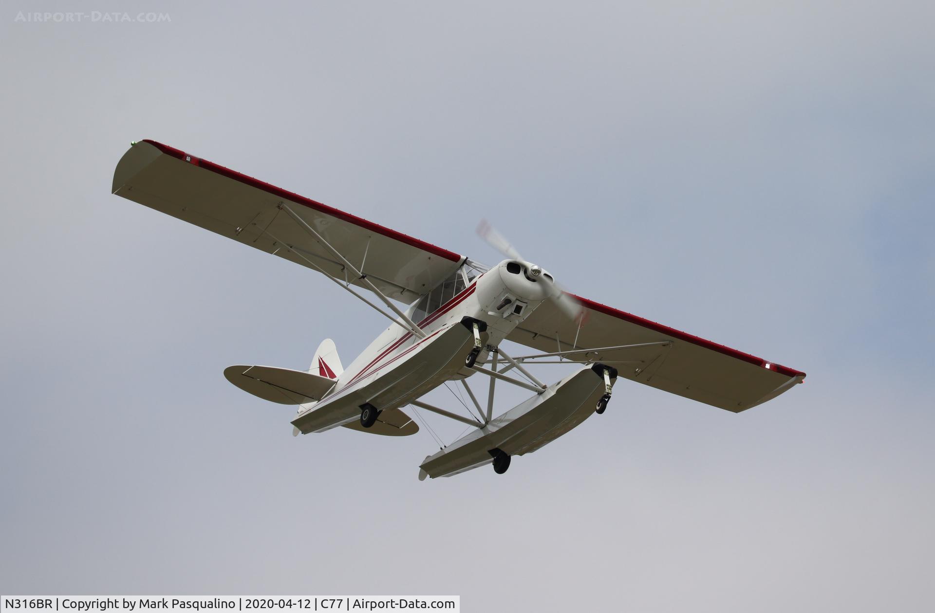 N316BR, 2015 Piper PA-18 Replica C/N JA 1108067, Piper PA-18 Replica