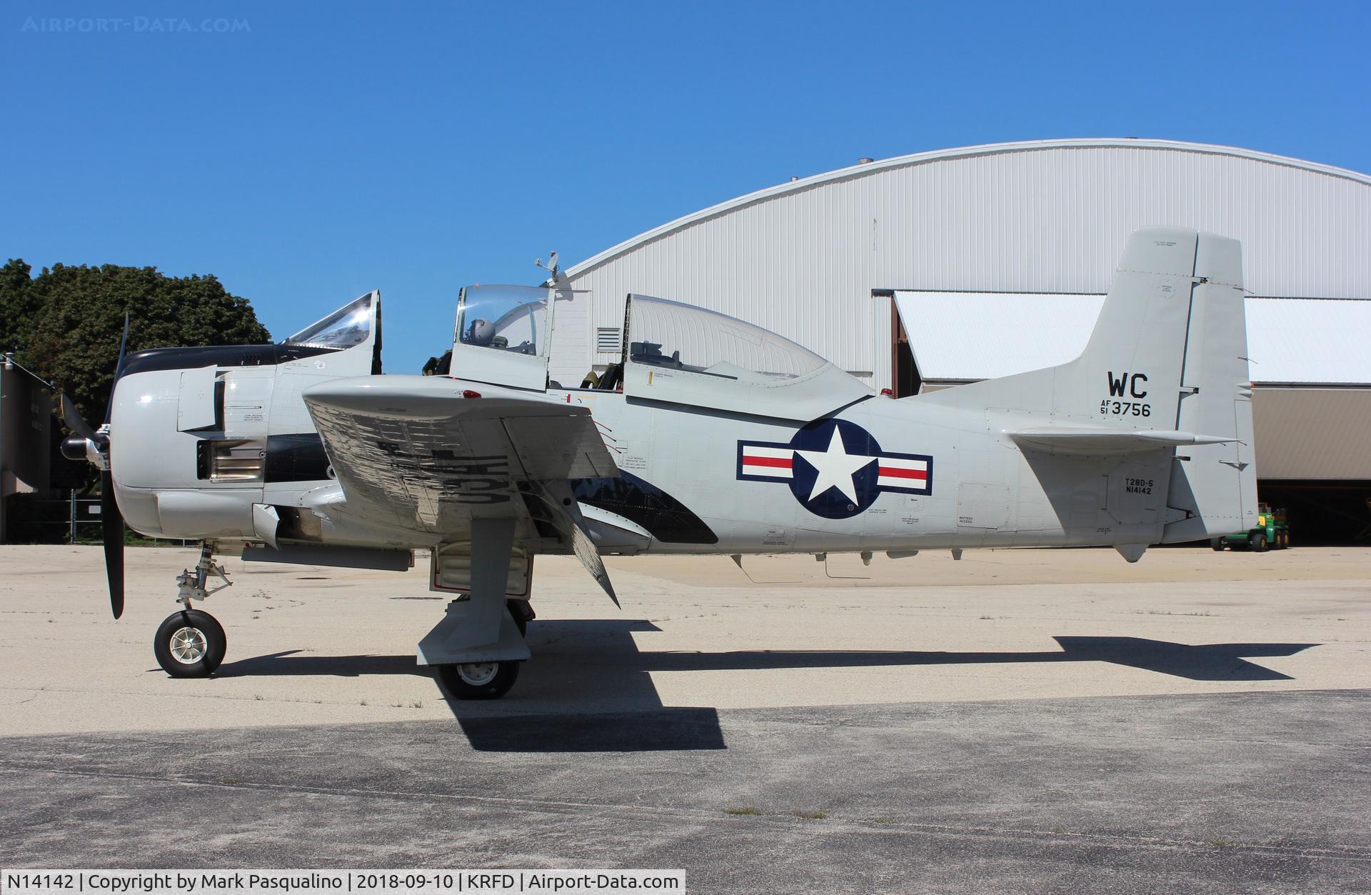 N14142, 1951 North American T-28A Trojan C/N 51-3756, North American T-28A
