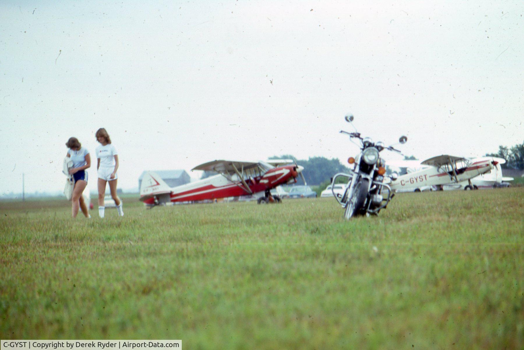 C-GYST, 1957 De Havilland Canada DHC-2T Viking Turbo Beaver C/N 1161, Taken (probably) in 1974 at either York Soaring or SOSA in Ontario.