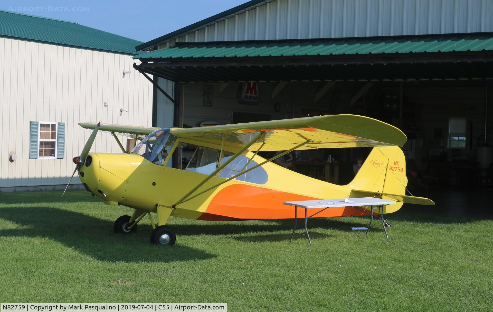 N82759, 1946 Aeronca 7AC Champion C/N 7AC-1406, Aeronca 7AC