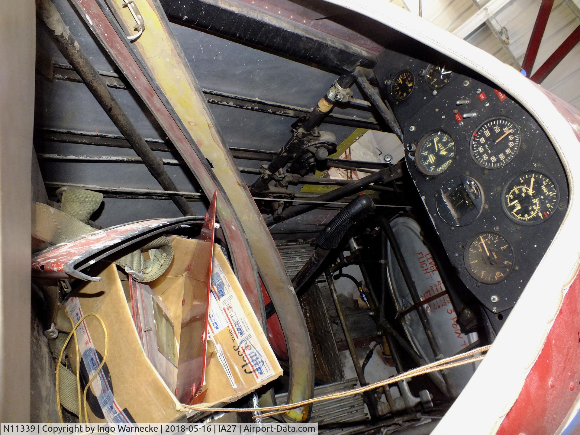 N11339, 1932 Great Lakes 2T-1A Sport Trainer C/N 252, Great Lakes 2T-1A single seater at the Airpower Museum at Antique Airfield, Blakesburg/Ottumwa IA  #c