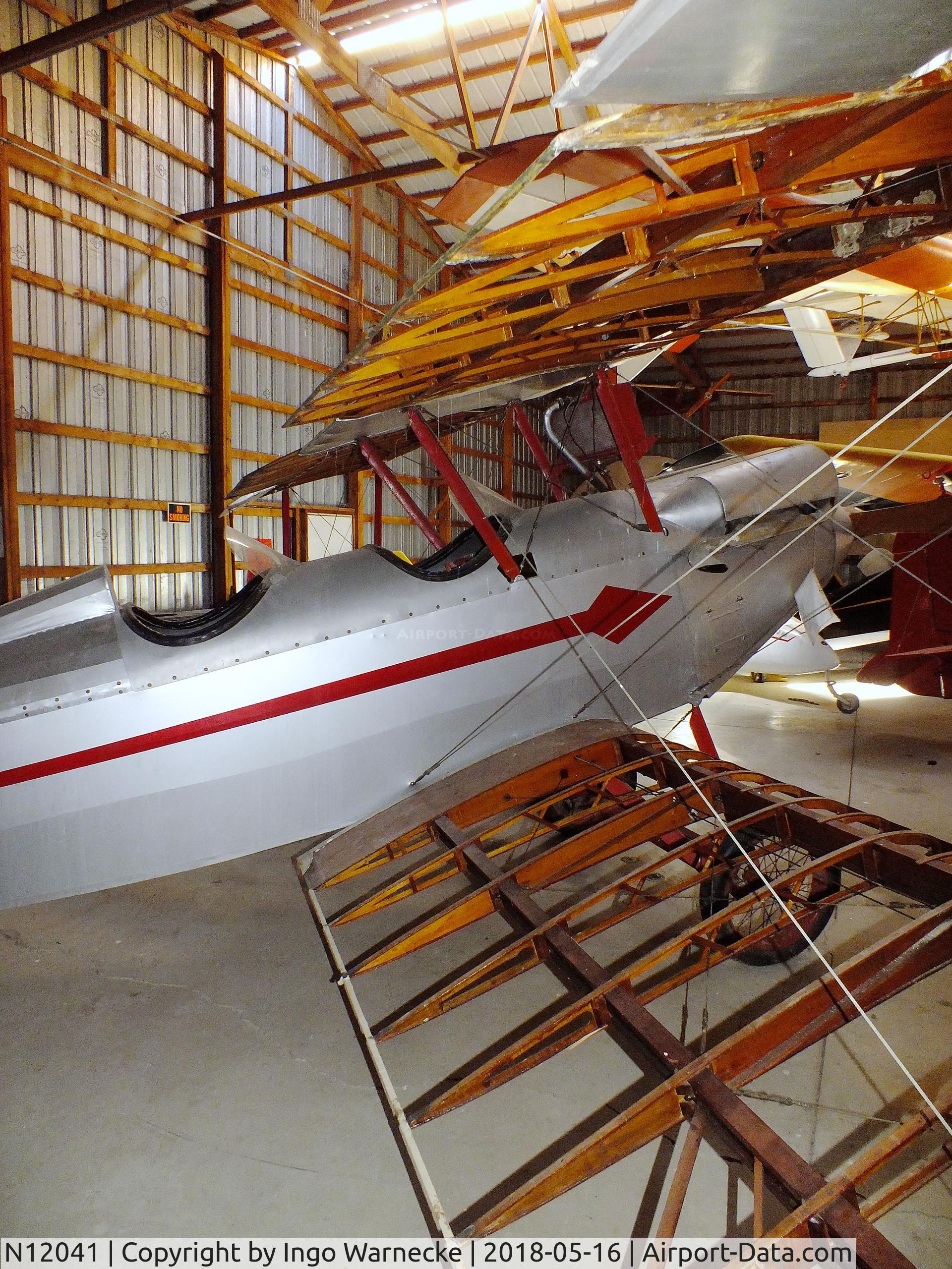 N12041, 1932 Anderson Model Z C/N unknown_n12041, Anderson Model Z, being restored at the Airpower Museum at Antique Airfield, Blakesburg/Ottumwa IA