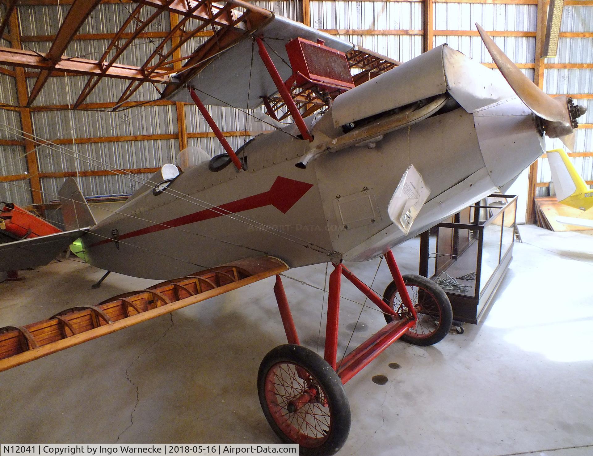 N12041, 1932 Anderson Model Z C/N unknown_n12041, Anderson Model Z, being restored at the Airpower Museum at Antique Airfield, Blakesburg/Ottumwa IA