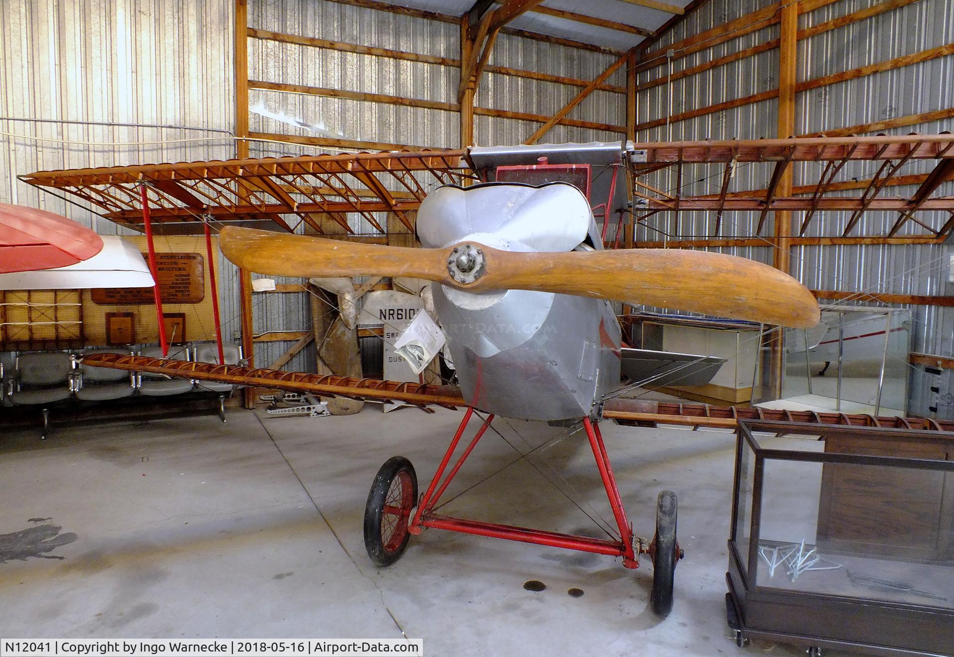 N12041, 1932 Anderson Model Z C/N unknown_n12041, Anderson Model Z, being restored at the Airpower Museum at Antique Airfield, Blakesburg/Ottumwa IA
