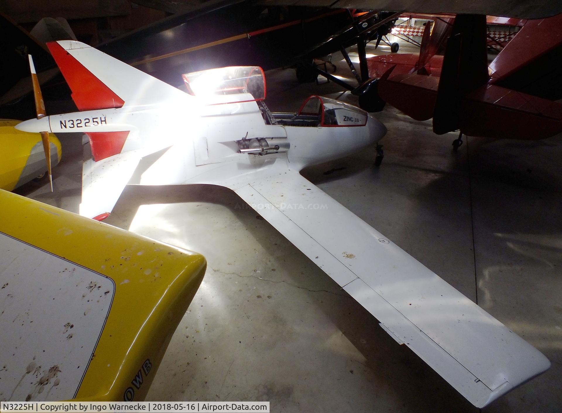 N3225H, 1984 Bede BD-5B C/N 3033, Bede (Walter Leo W) BD-5B at the Airpower Museum at Antique Airfield, Blakesburg/Ottumwa IA