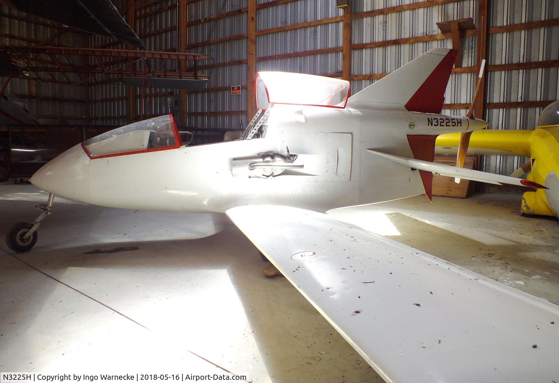 N3225H, 1984 Bede BD-5B C/N 3033, Bede (Walter Leo W) BD-5B at the Airpower Museum at Antique Airfield, Blakesburg/Ottumwa IA