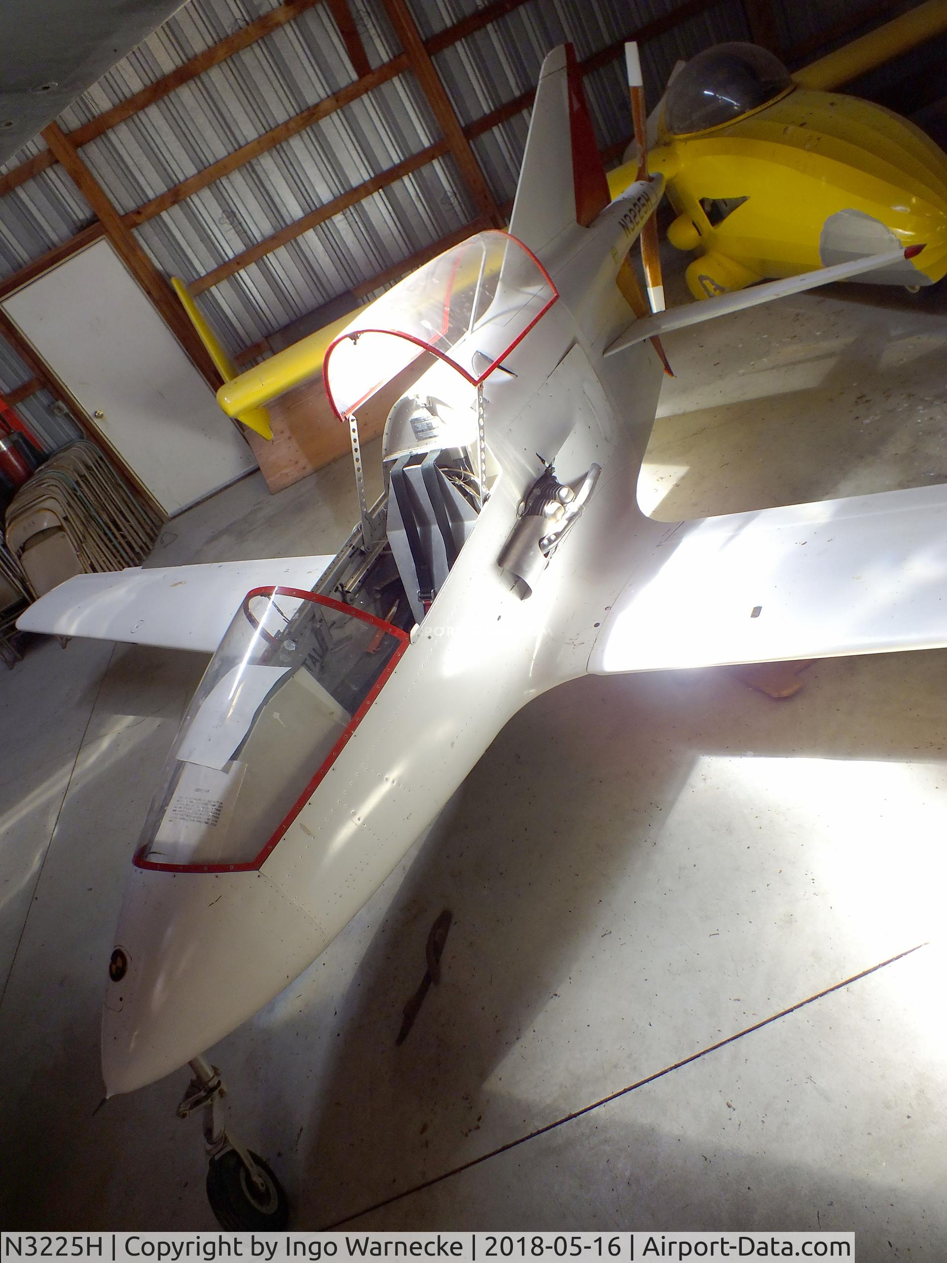 N3225H, 1984 Bede BD-5B C/N 3033, Bede (Walter Leo W) BD-5B at the Airpower Museum at Antique Airfield, Blakesburg/Ottumwa IA