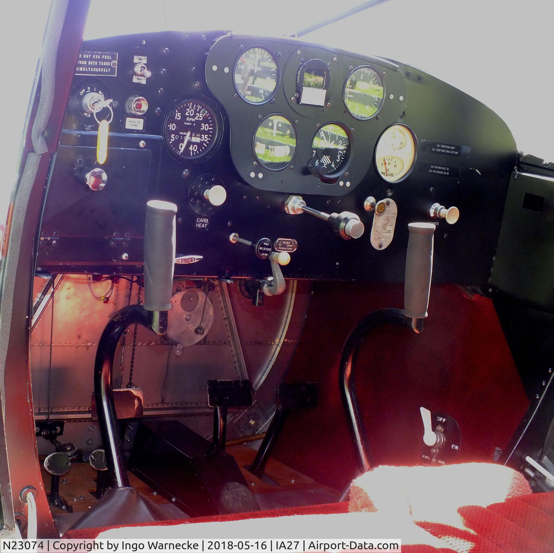 N23074, 1939 Luscombe 8A C/N 998, Luscombe 8A Master at Antique Airfield, Blakesburg/Ottumwa IA  #c