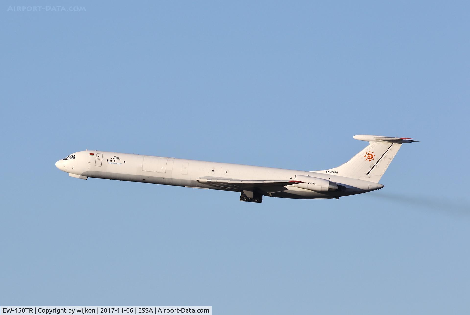 EW-450TR, 1985 Ilyushin Il-62MF C/N 4546257, RWY 19R