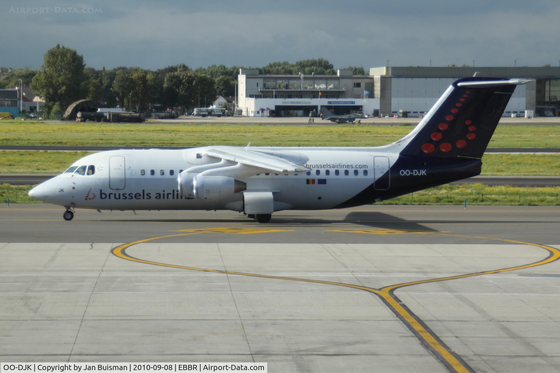 OO-DJK, 1995 British Aerospace Avro 146-RJ85 C/N E.2271, Brussels Airlines