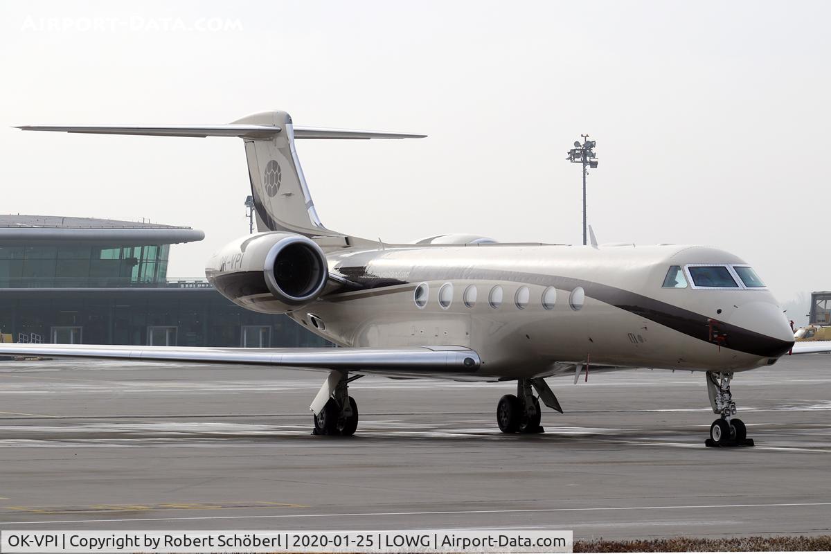 OK-VPI, 2008 Gulfstream Aerospace GV-SP (G550) C/N 5189, OK-VPI @ LOWG 2020