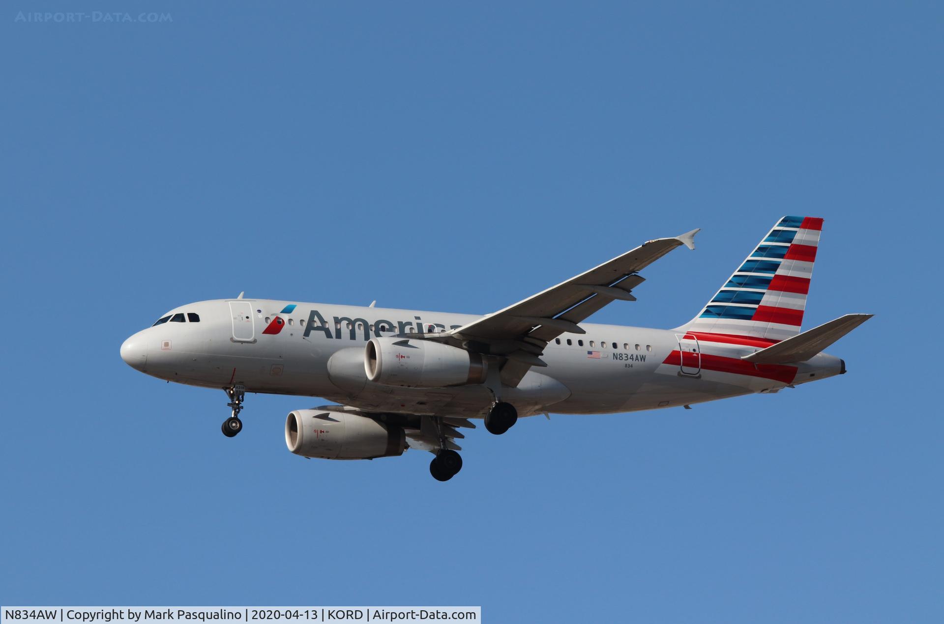 N834AW, 2004 Airbus A319-132 C/N 2302, Airbus A319-132