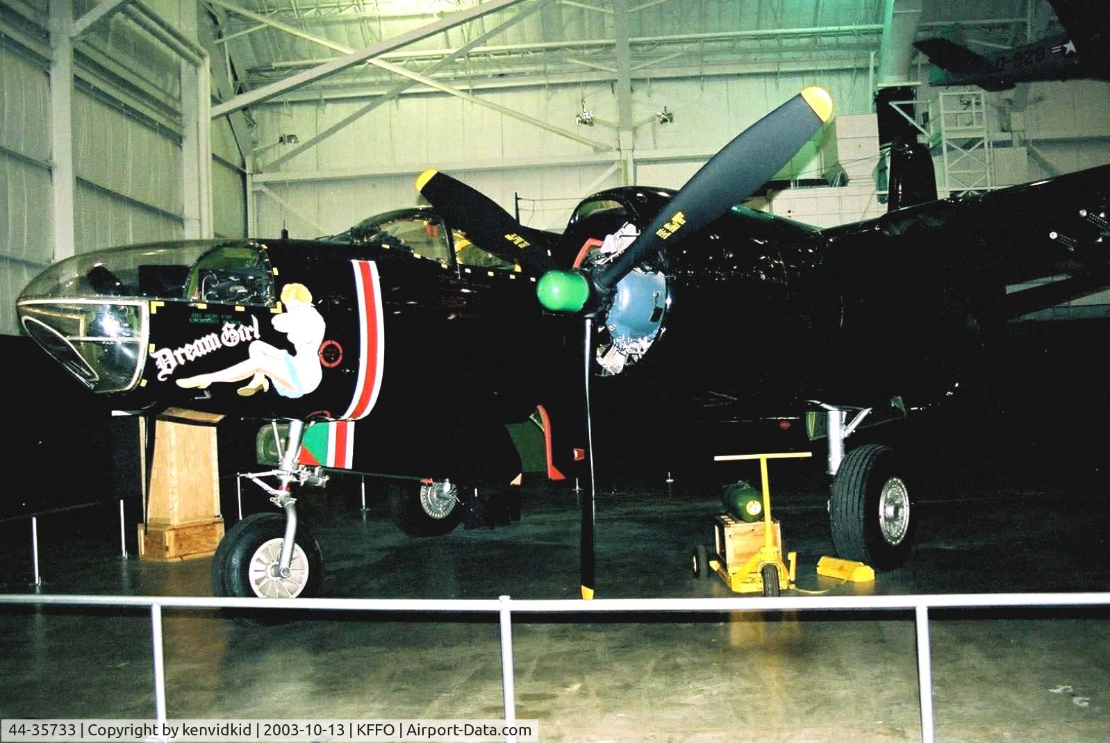 44-35733, 1944 Douglas A-26C Invader C/N 29012, At the Museum of the United States Air Force Dayton Ohio.
