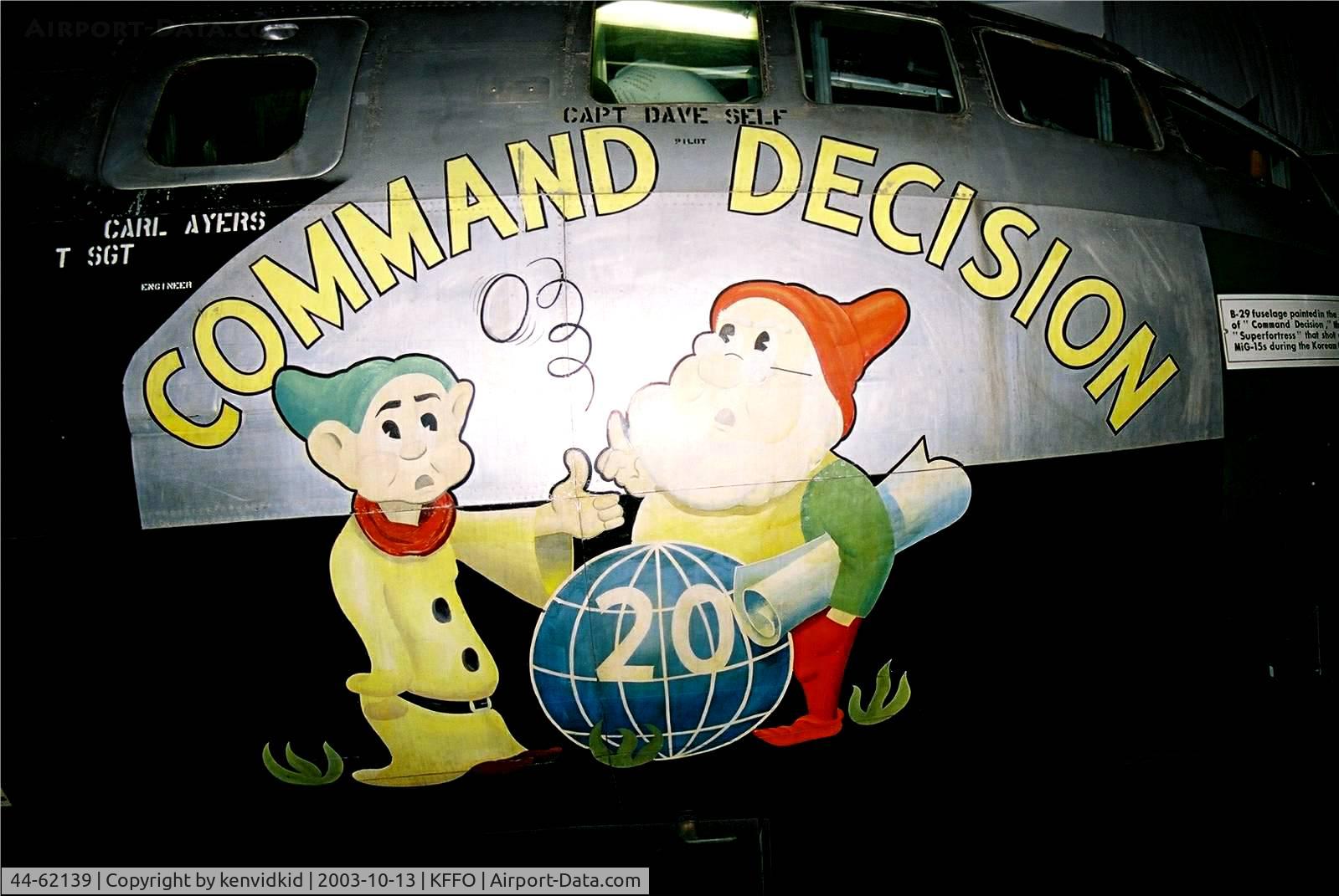 44-62139, 1944 Boeing B-29A Superfortress C/N 11616, At The Museum of the United States Air Force Dayton Ohio.