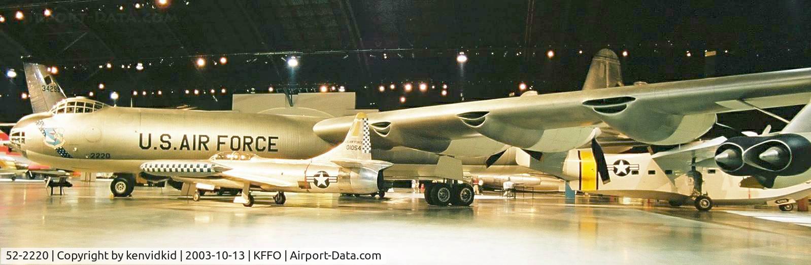 52-2220, 1952 Consolidated B-36J-1-CF Peacemaker C/N 361, At The Museum of the United States Air Force Dayton Ohio.