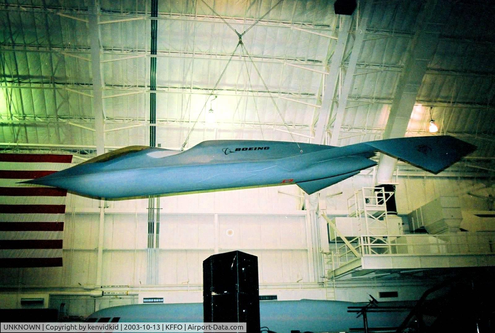 UNKNOWN, Boeing Bird of Prey C/N unknown, At The Museum of the United States Air Force Dayton Ohio.