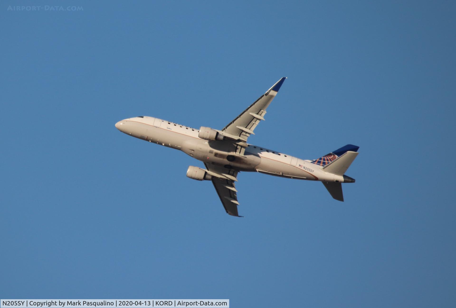 N205SY, 2017 Embraer 175LR (ERJ-170-200LR) C/N 17000636, ERJ-170-200LR