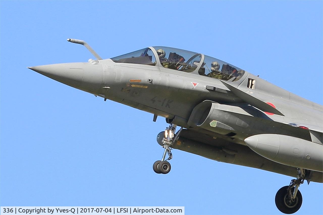 336, Dassault Rafale B C/N 336, Dassault Rafale B, On final rwy 29, St Dizier-Robinson Air Base 113 (LFSI)