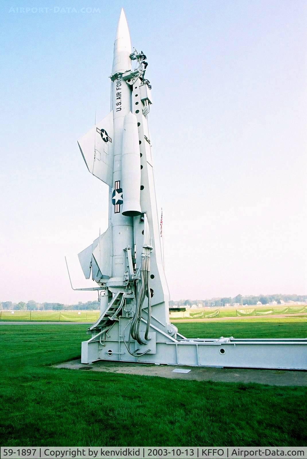 59-1897, Boeing CIM-10A Bomarc C/N Not found 59-1897, At The Museum of the United States Air Force Dayton Ohio.