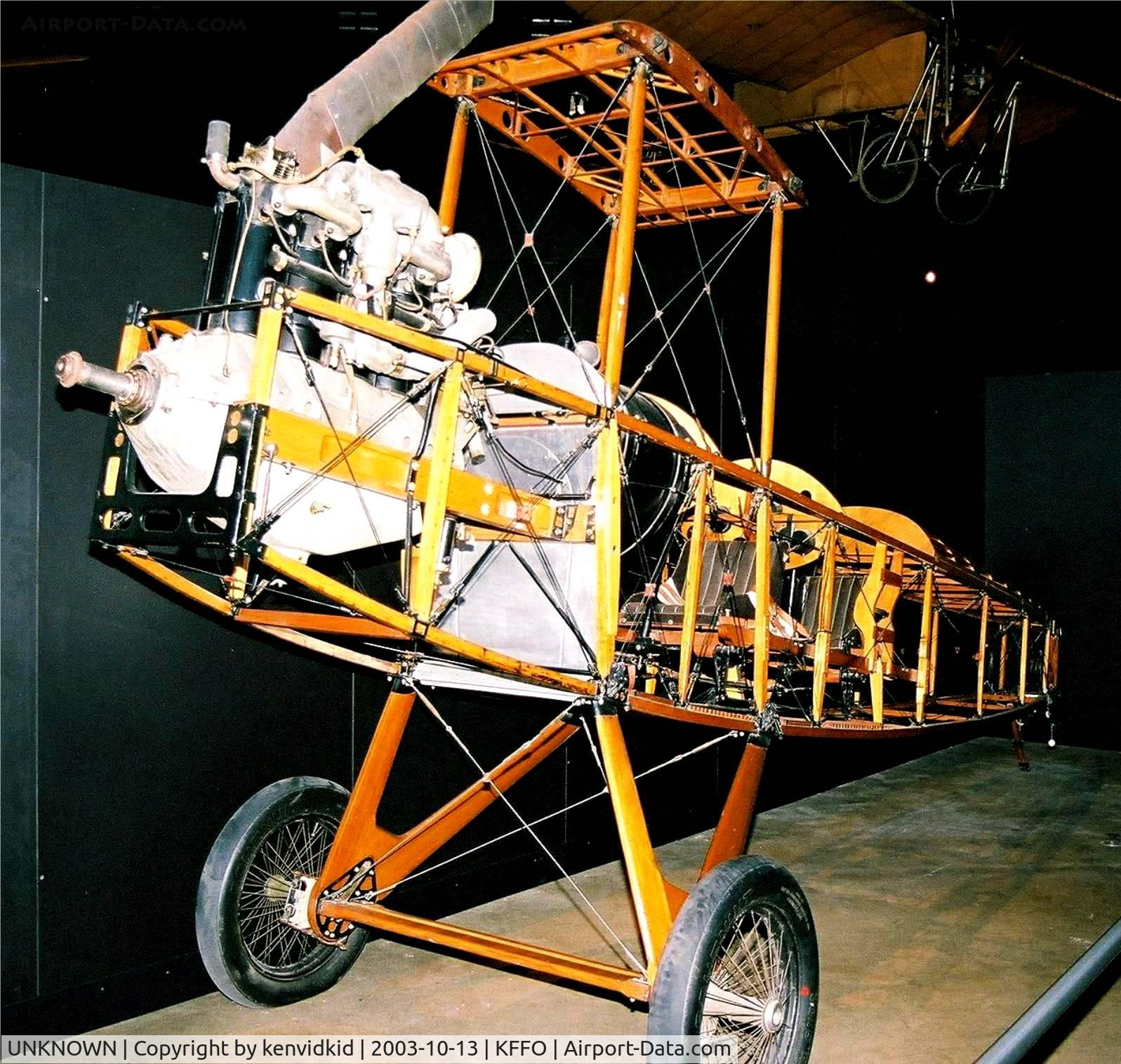 UNKNOWN, Curtiss JN-4D Jenny C/N unknown, At The Museum of the United States Air Force Dayton Ohio.