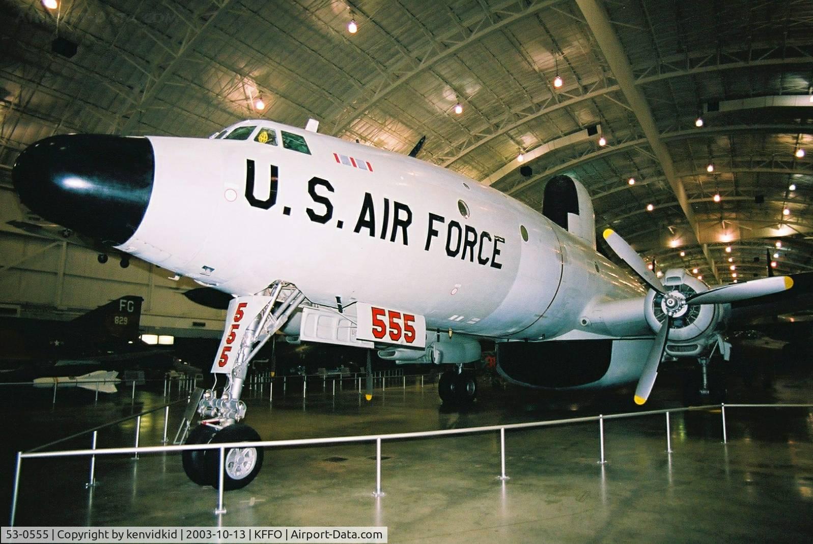 53-0555, 1953 Lockheed EC-121H Warning Star C/N 1049A-4370, At The Museum of the United States Air Force Dayton Ohio.