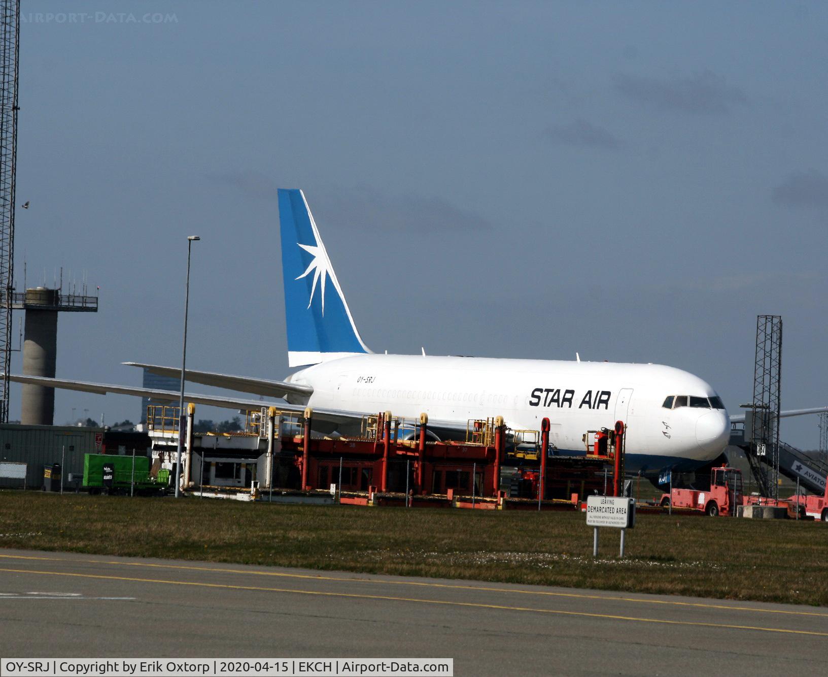 OY-SRJ, 1994 Boeing 767-25E(BDSF) C/N 27195, OY-SRJ in CPH