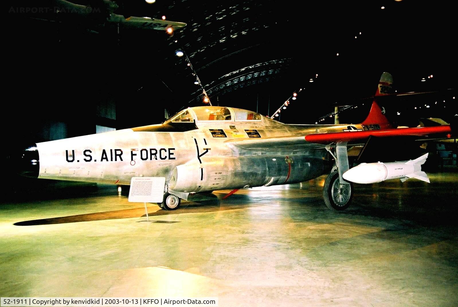 52-1911, 1952 Northrop F-89D Scorpion C/N Not found 52-1911, At the Museum of the United States Air Force Dayton Ohio.
