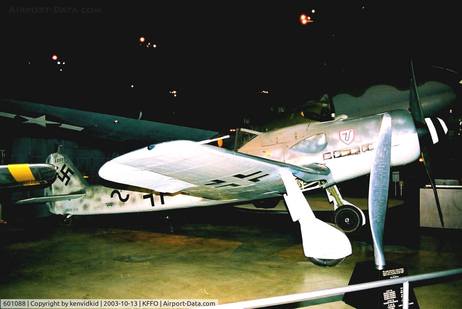 601088, Focke-Wulf Fw-190D-9 C/N Not found 601088, At the Museum of the United States Air Force Dayton Ohio.
