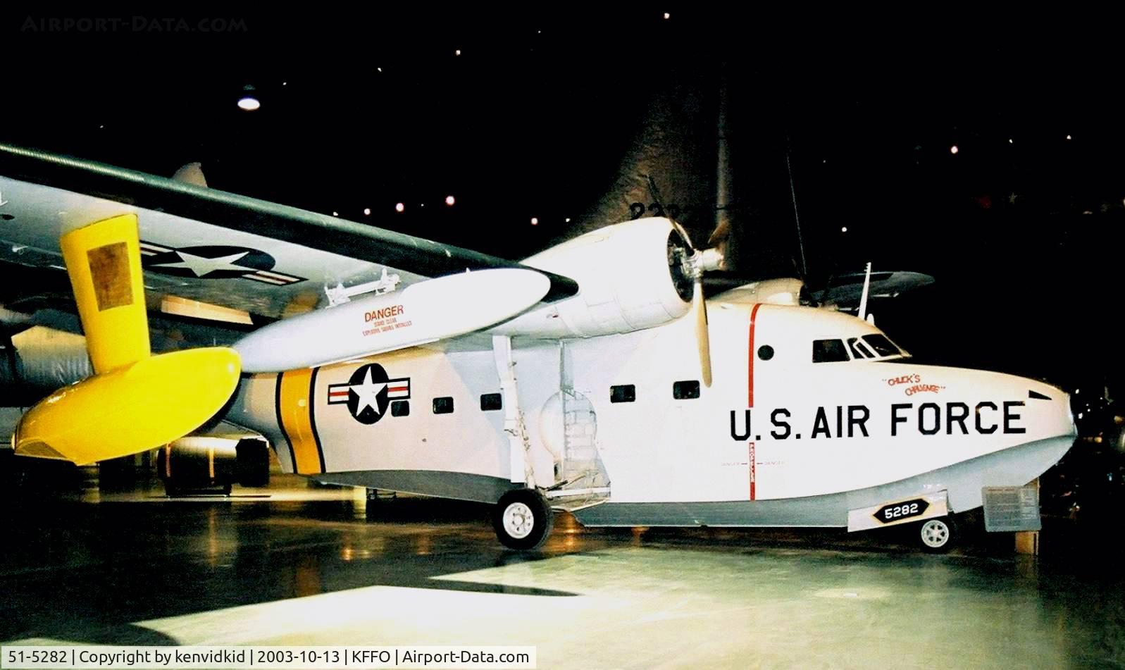 51-5282, 1951 Grumman HU-16B Albatross C/N G-163, At the Museum of the United States Air Force Dayton Ohio.