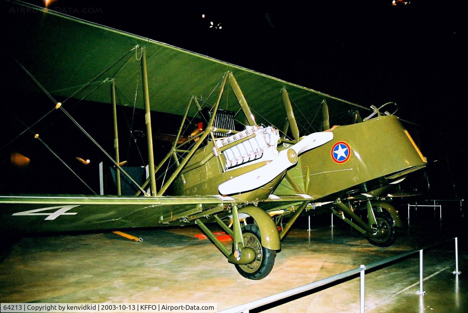 64213, 2002 Martin MB-2 (NBS-1) C/N Not found 64213, At the Museum of the United States Air Force Dayton Ohio.