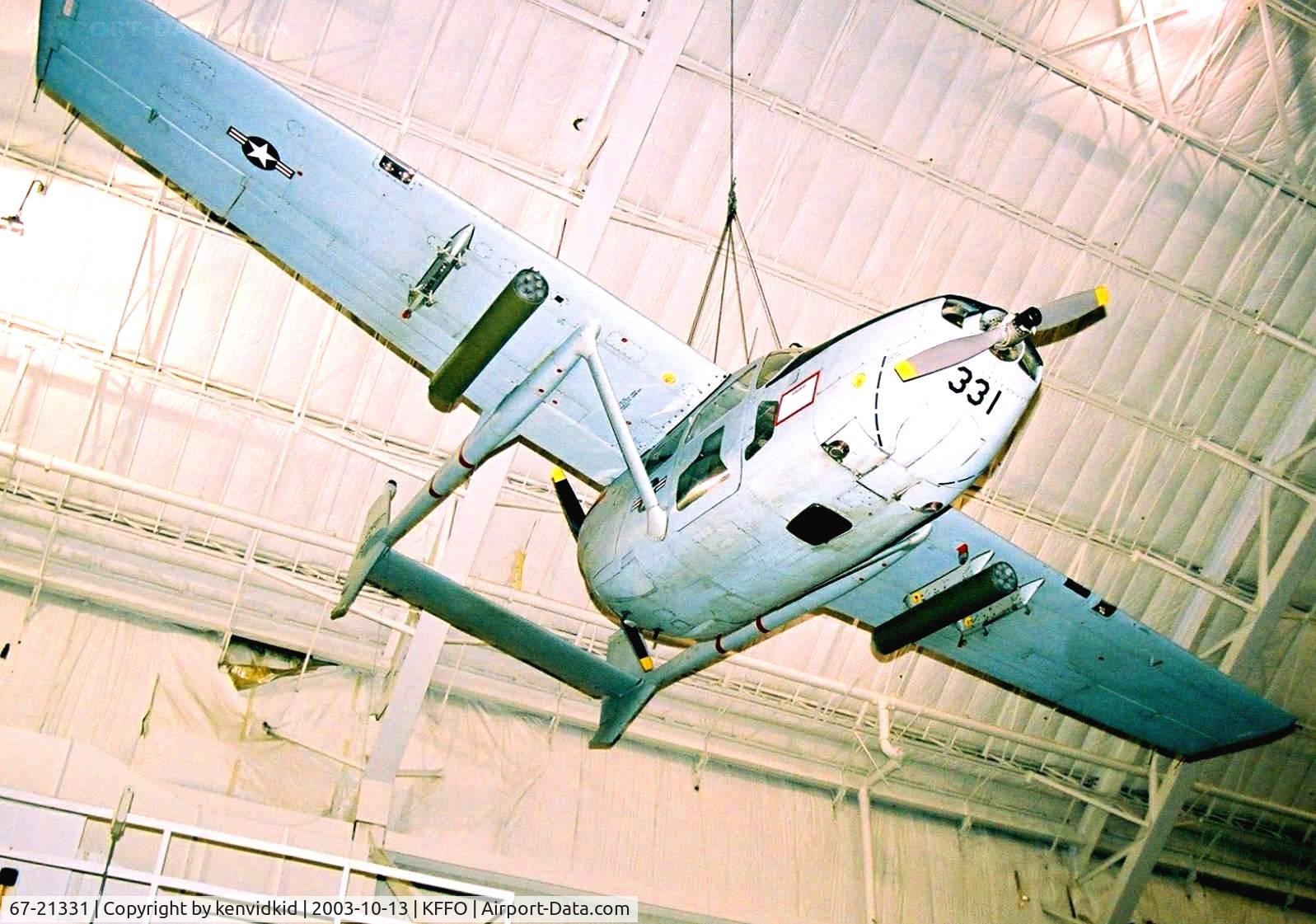 67-21331, 1967 Cessna O-2A Super Skymaster Super Skymaster C/N 337M-0037, At The Museum of the United States Air Force Dayton Ohio.