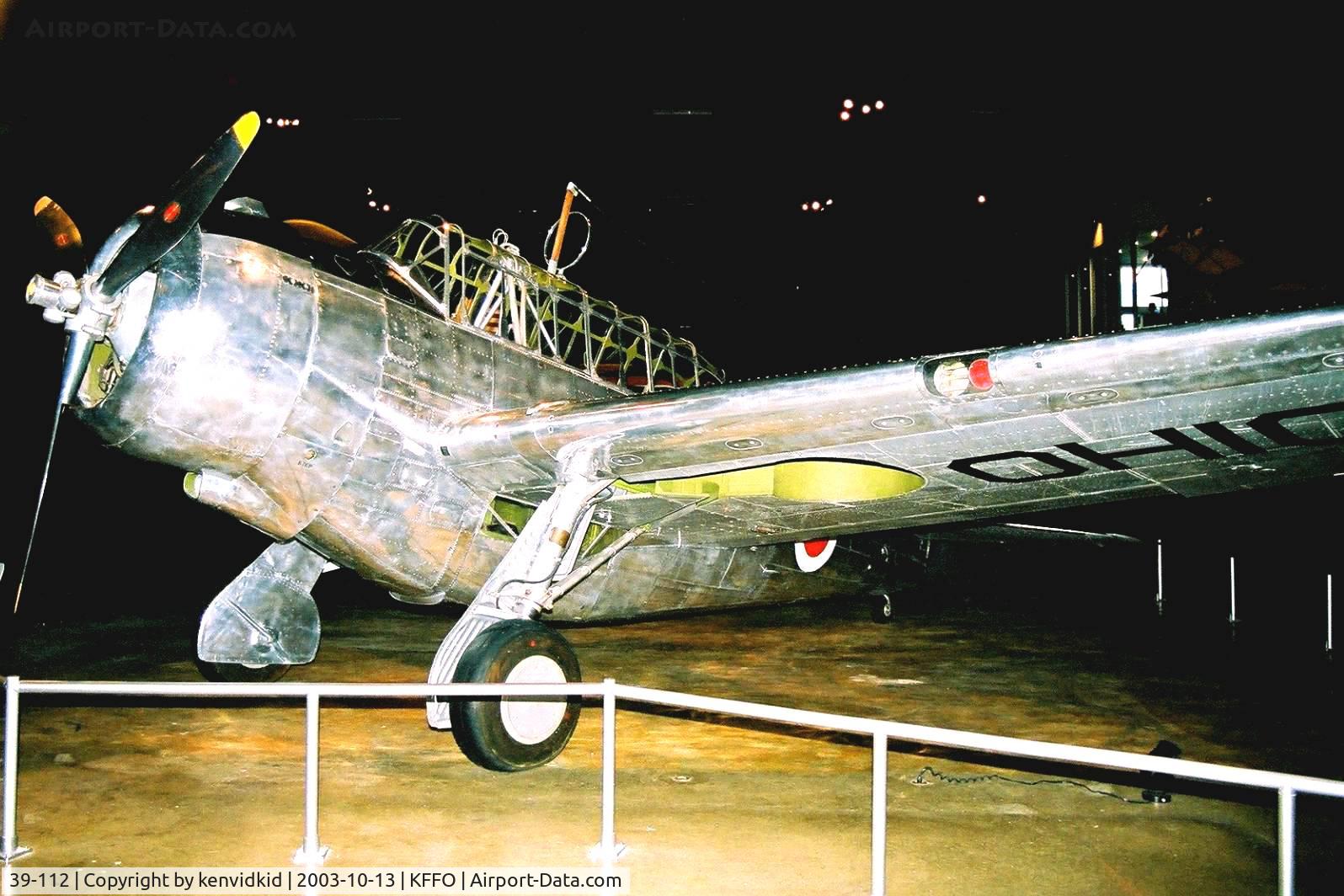 39-112, 1939 North American O-47B C/N 51-1025, At The Museum of the United States Air Force Dayton Ohio.