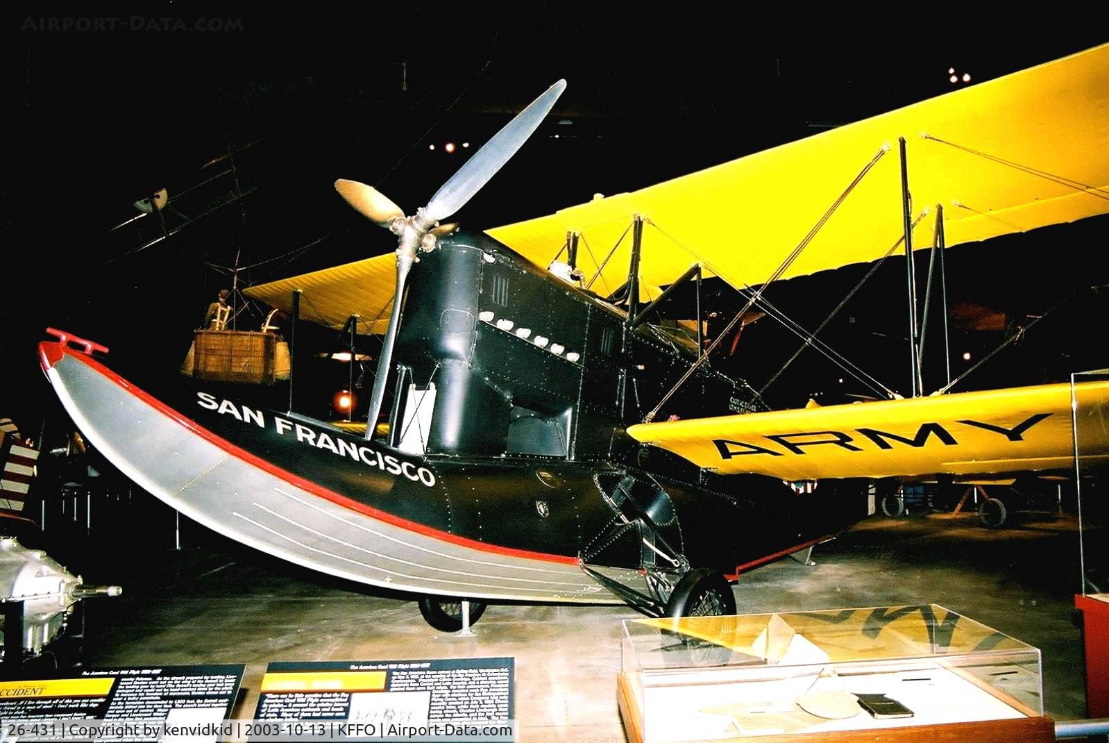 26-431, 1926 Loening OA-1A C/N unkn, At The Museum of the United States Air Force Dayton Ohio.