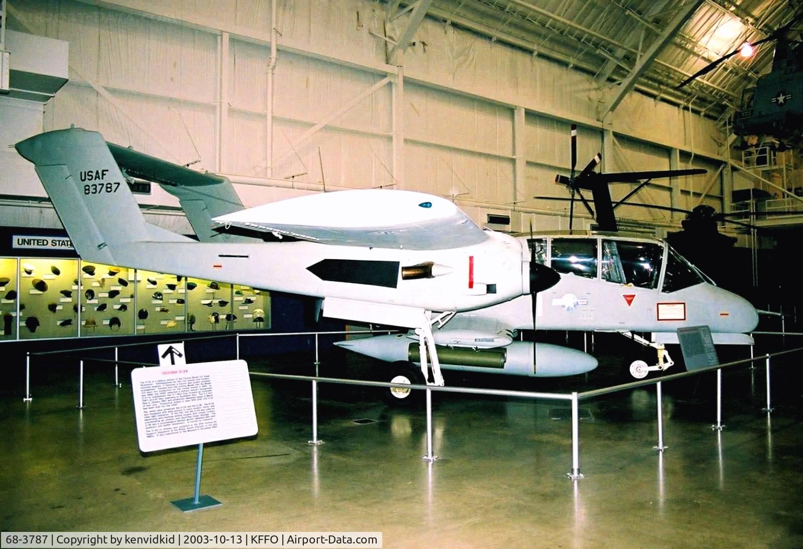 68-3787, 1968 North American Rockwell OV-10A Bronco C/N 321-113, At The Museum of the United States Air Force Dayton Ohio.