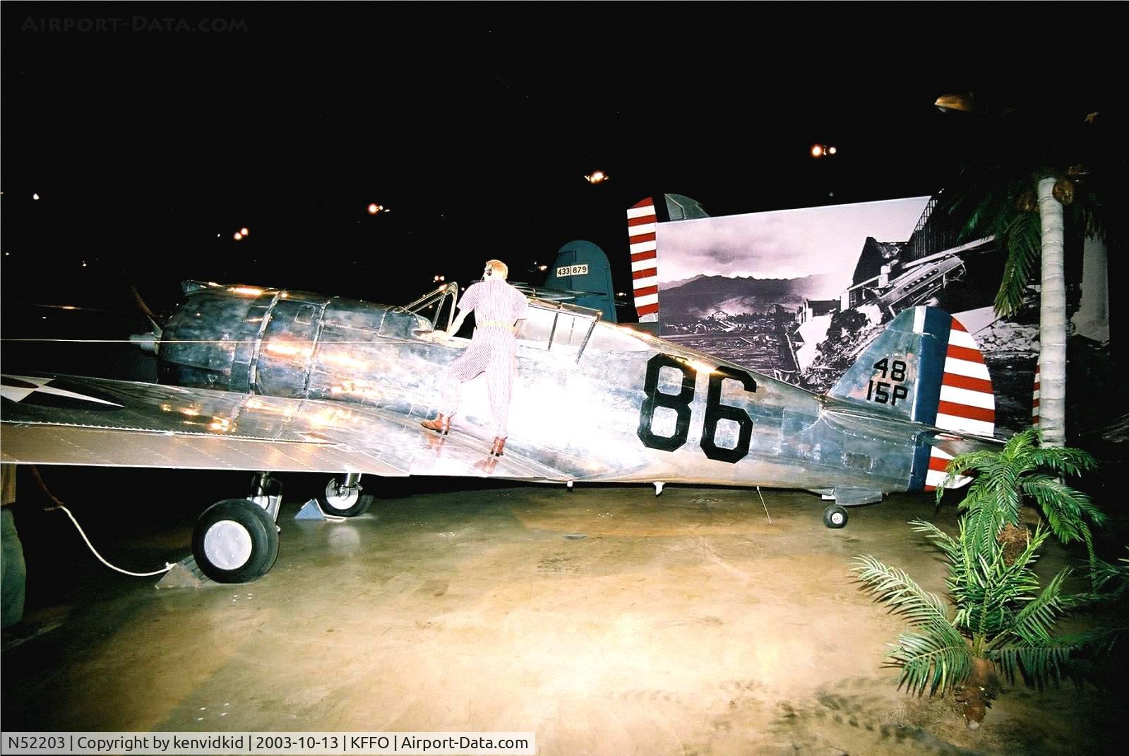 N52203, 1938 Curtiss P-36A C/N 12415, At The Museum of the United States Air Force Dayton Ohio.