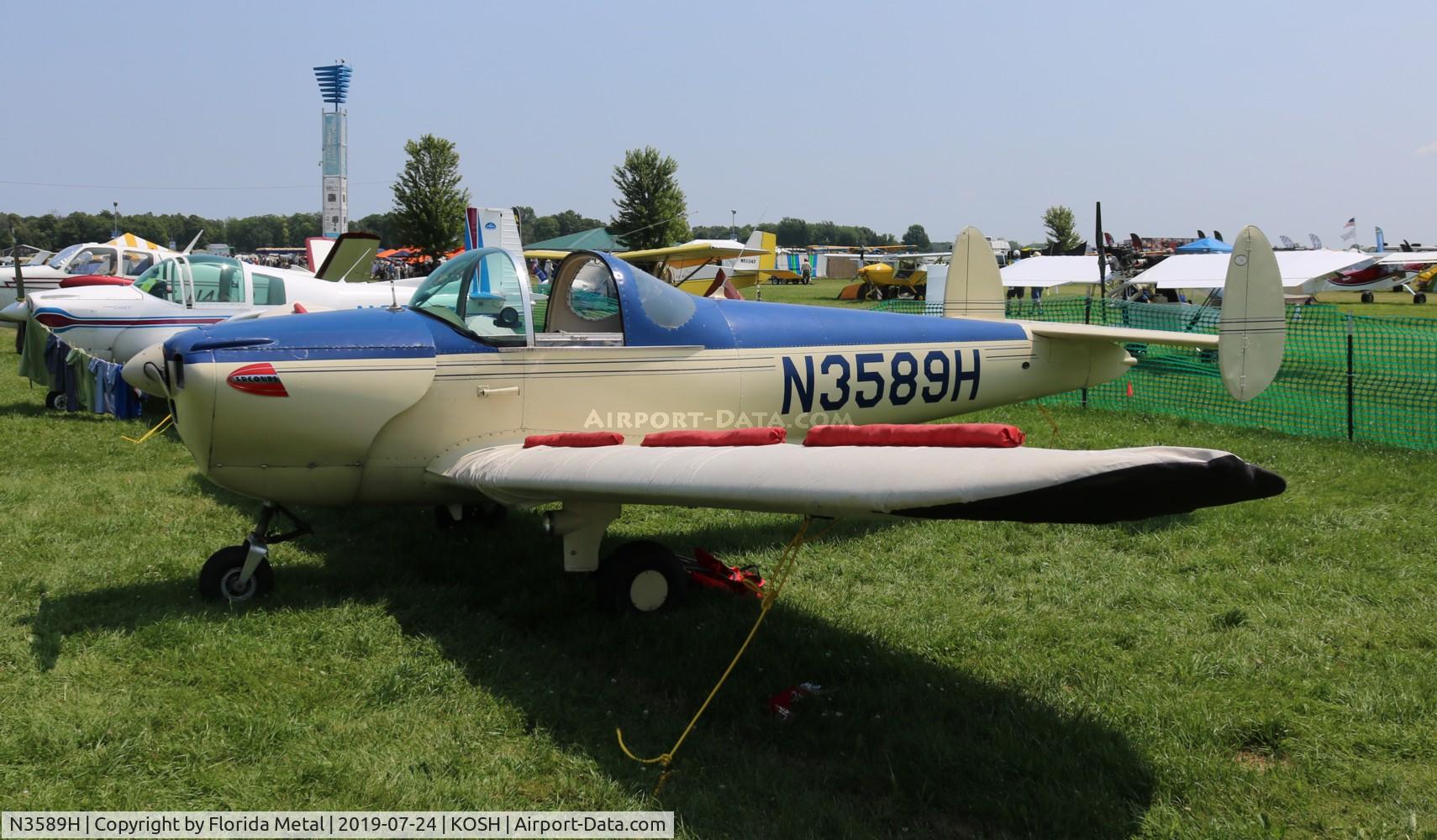 N3589H, 1946 Erco 415C Ercoupe C/N 4214, Ercoupe