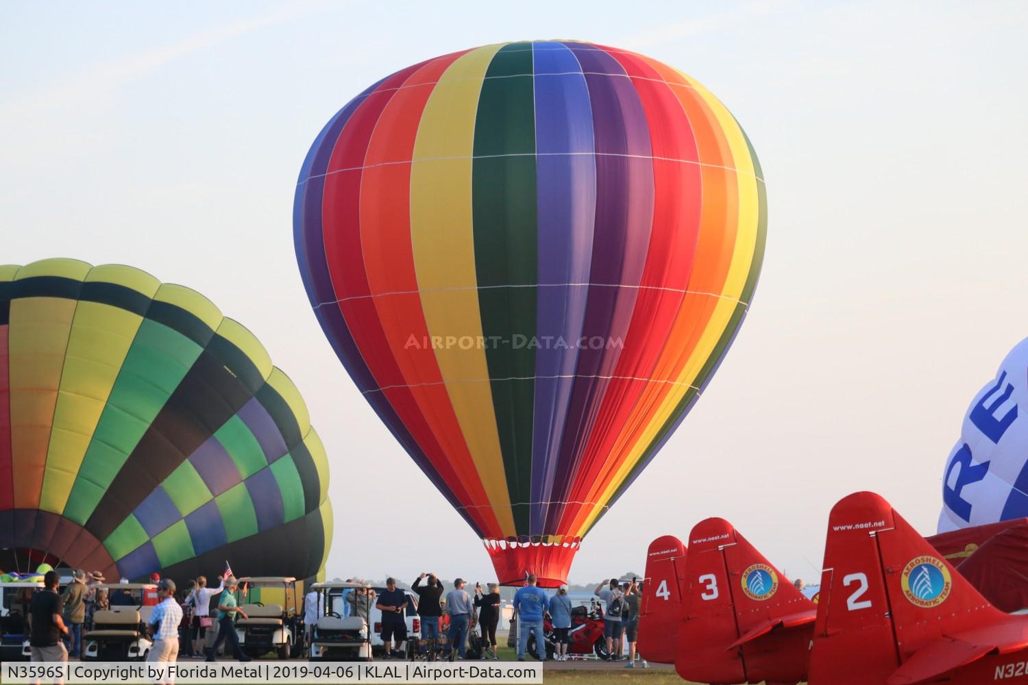 N3596S, 1988 Aerostar International Inc S-60A C/N S60A-3092, S-60A balloon