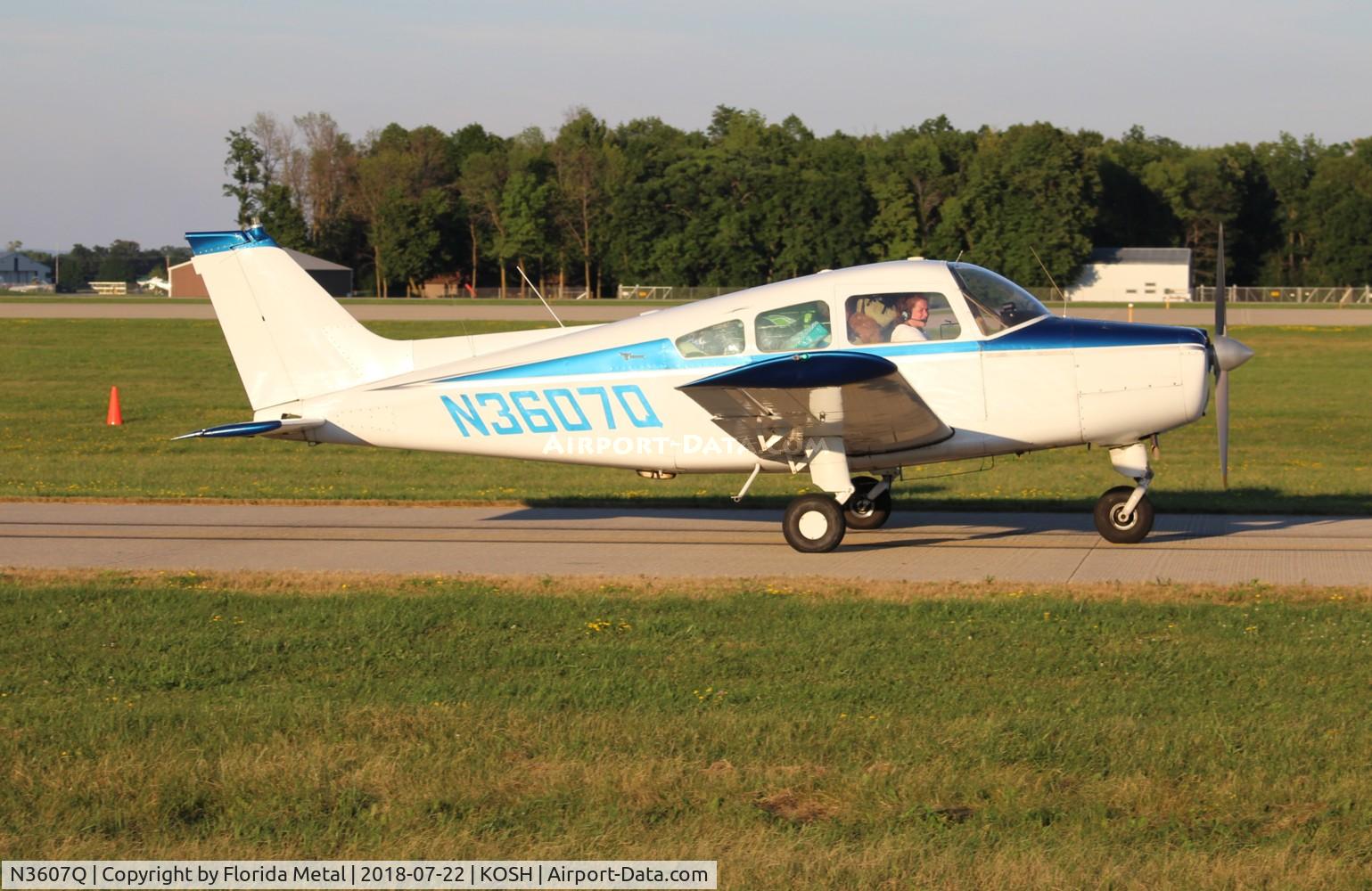 N3607Q, 1967 Beech A23-24 Musketeer Super III C/N MA-207, Beech 23