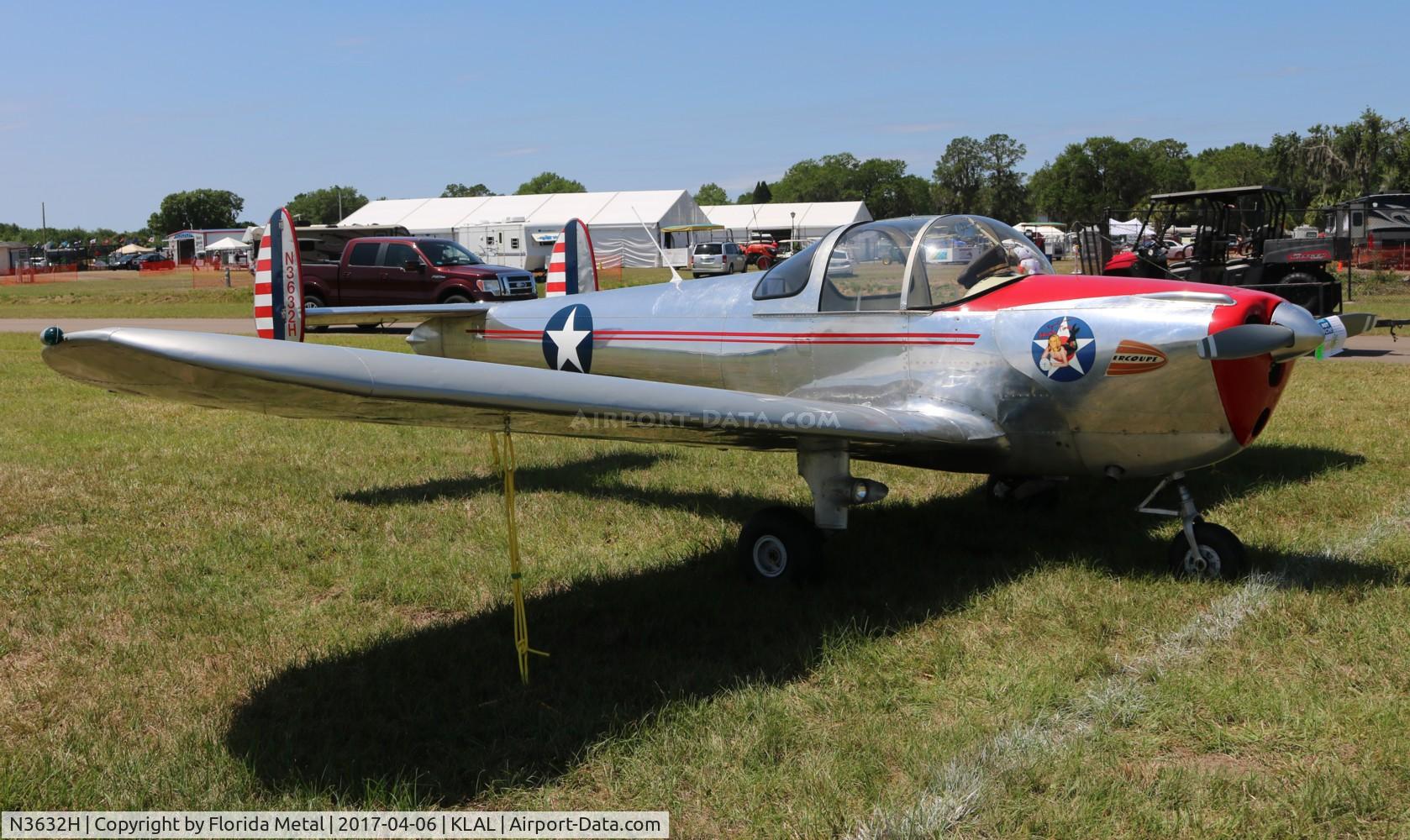 N3632H, 1947 Erco 415CD Ercoupe C/N 4257, Ercoupe