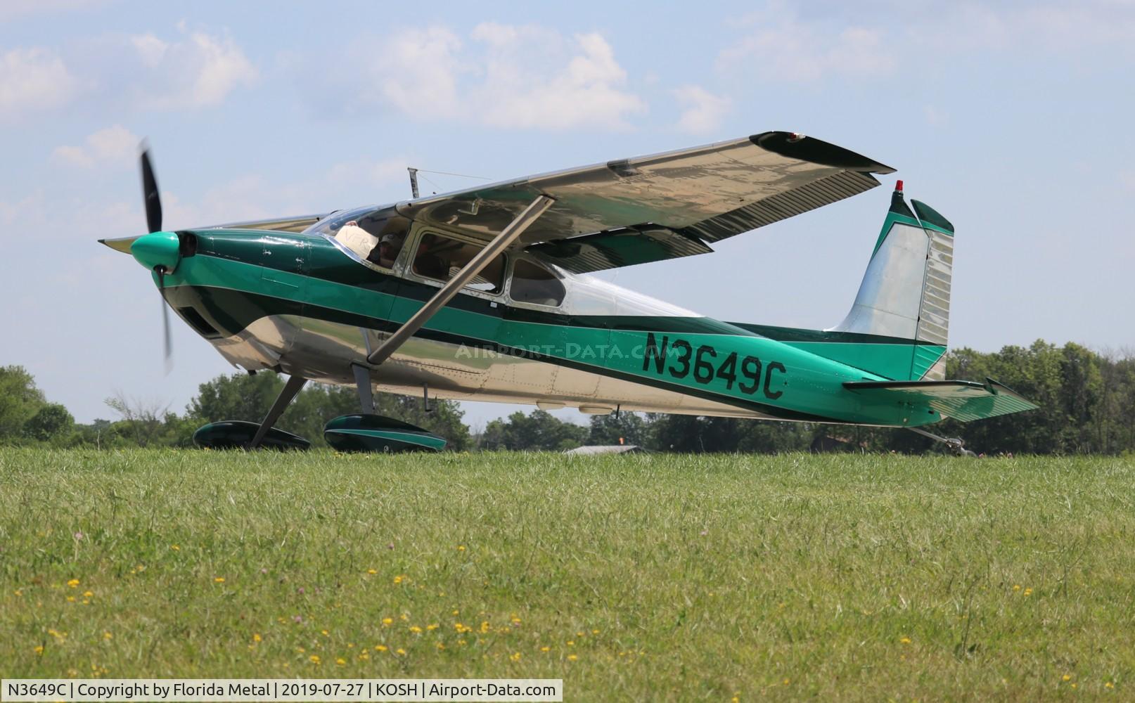 N3649C, 1954 Cessna 180 C/N 31147, Cessna 180