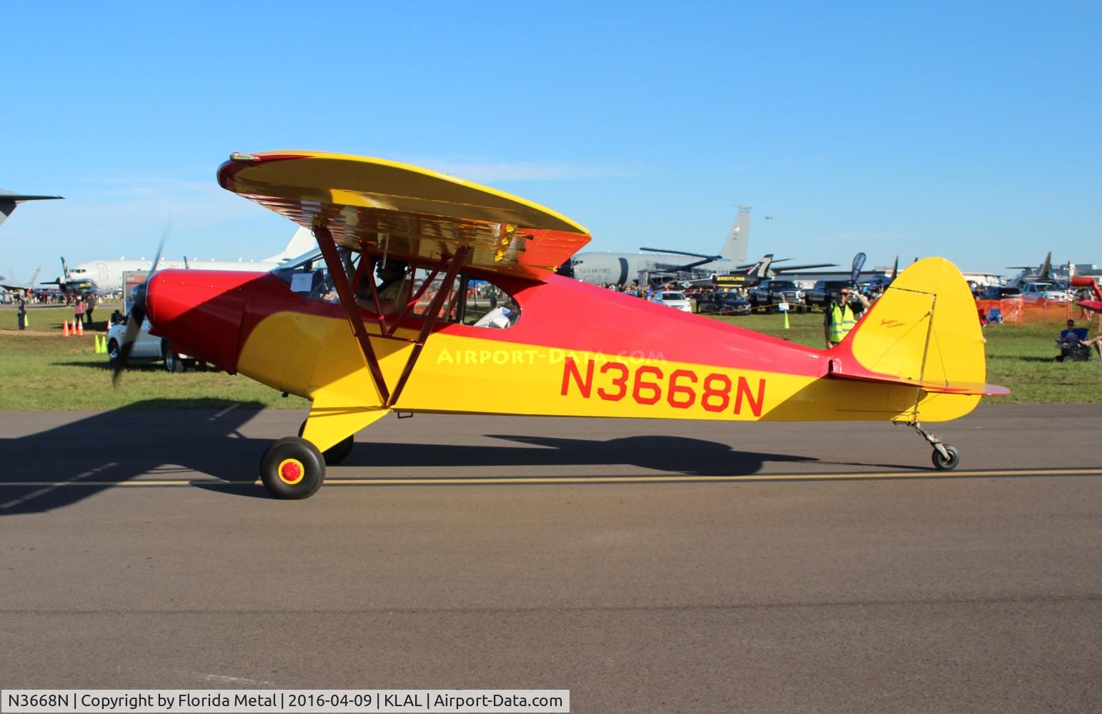 N3668N, 1947 Piper PA-12 Super Cruiser C/N 12-1919, PA-12