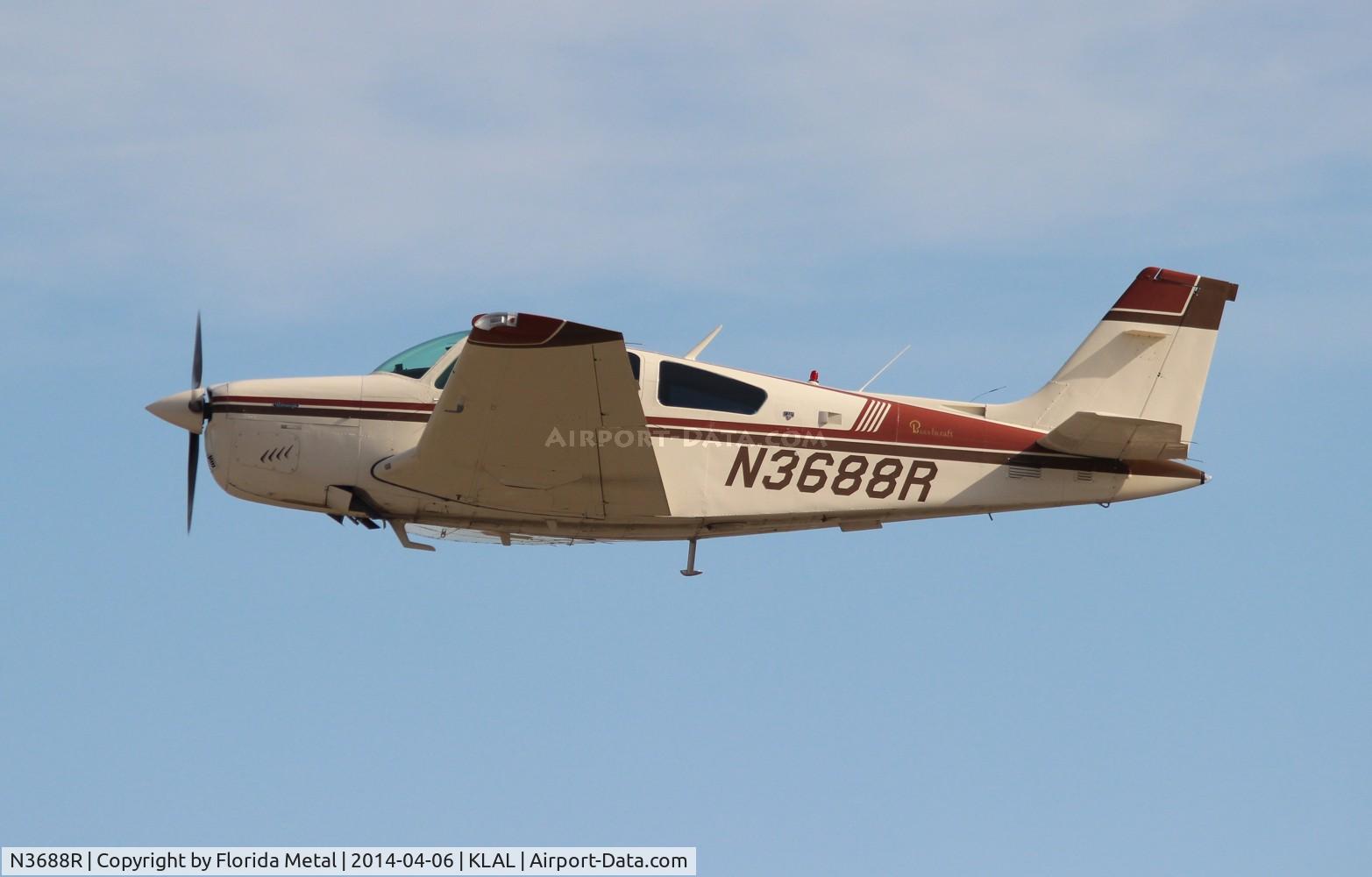 N3688R, 1980 Beech F33A Bonanza C/N CE-918, Beech F33A