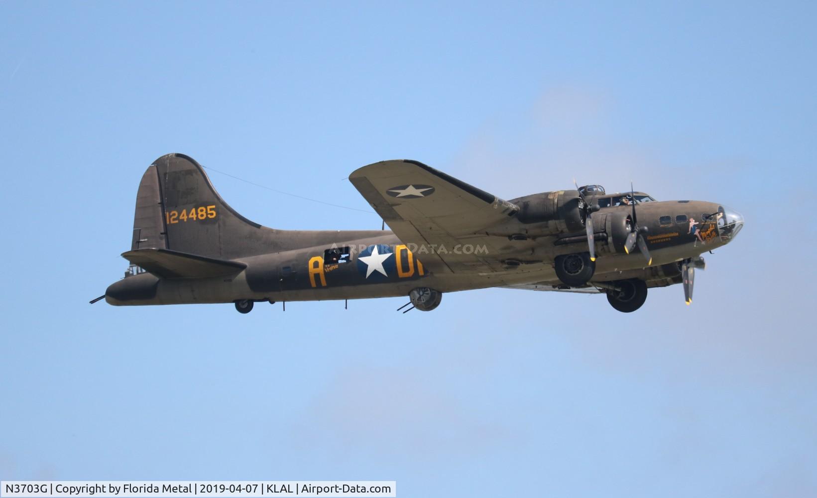 N3703G, 1945 Boeing B-17G Flying Fortress C/N 44-83546-A, Memphis Belle