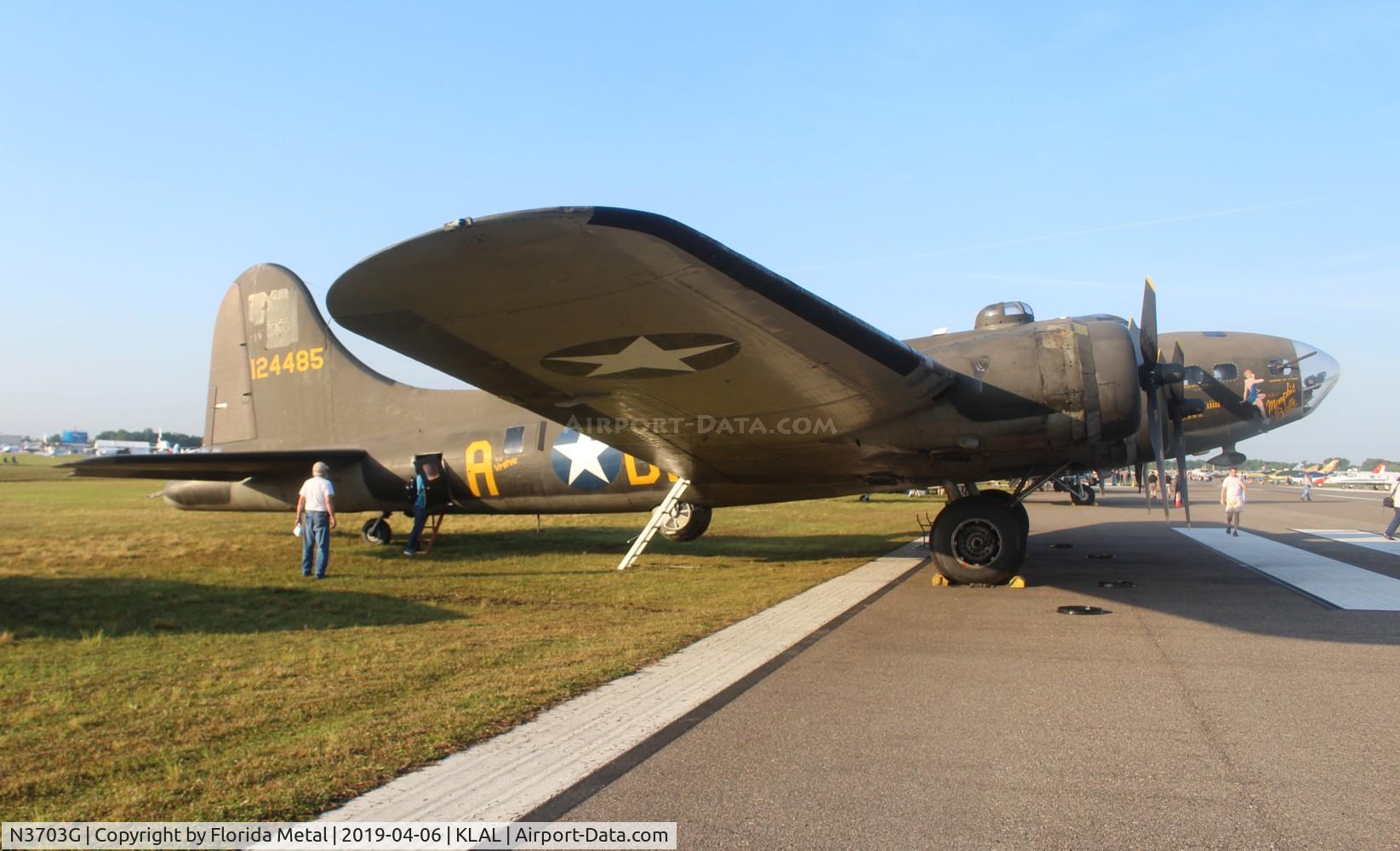 N3703G, 1945 Boeing B-17G Flying Fortress C/N 44-83546-A, Memphis Belle