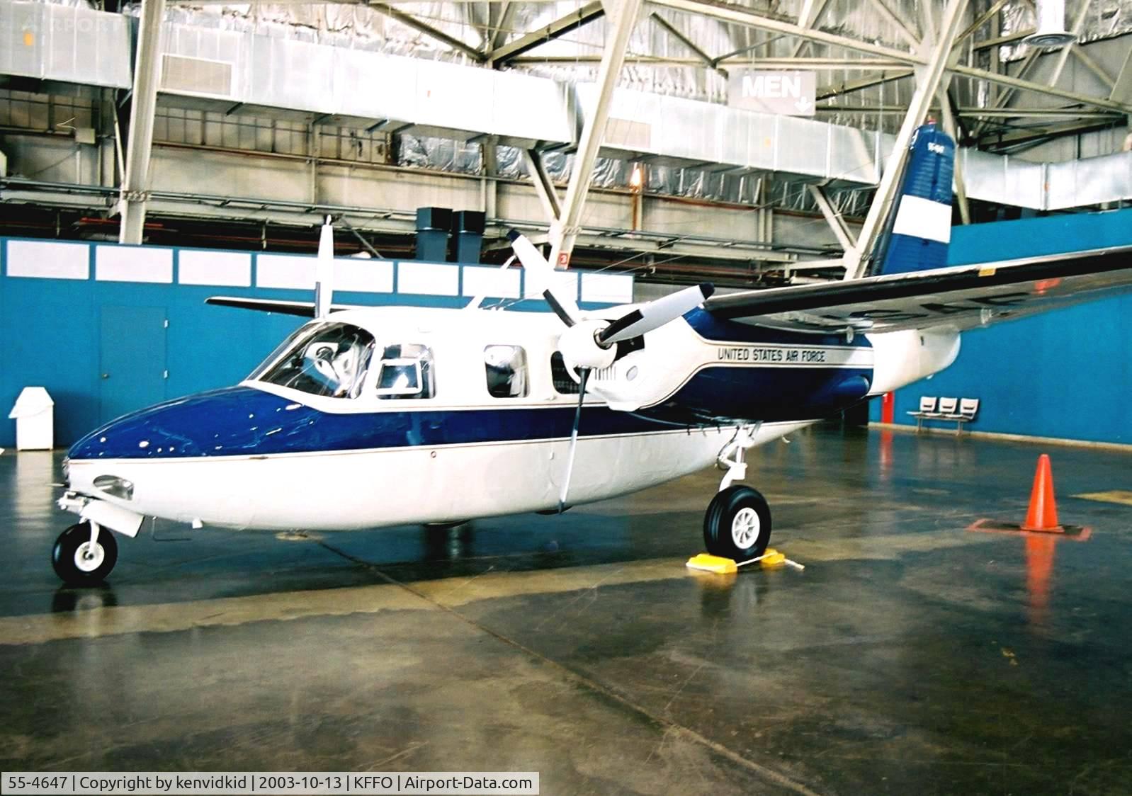 55-4647, 1955 Aero Commander U-4B (L-26C) C/N 680-315-10, At the Museum of the United States Air Force Dayton Ohio.